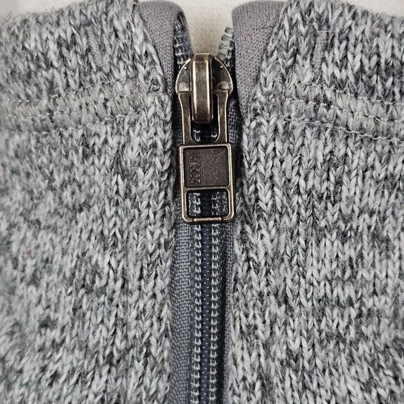 Patagonia Womens Better Sweater M 1/4 Zip Fleece Pullover Sweater Gray Cozy Warm - Picture 9 of 16